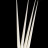 Свечи длинные конусные 45см белые - Свеча дизайнерская коническая БЕЛАЯ